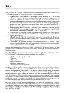 Galeria - zdjęcie nr. 2 - Uczę się i rozwijam karty pracy część 1 materiały do obserwacji rozwoju ucznia z niepełnosprawnością intelektualną w stopniu umiarkowanym i znacznym