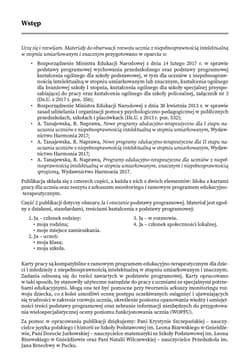 Galeria - zdjęcie nr. 2 - Uczę się i rozwijam karty pracy część 2 materiały do obserwacji rozwoju ucznia z niepełnosprawnością intelektualną w stopniu umiarkowanym i znacznym