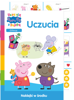 Uczucia. Uczę się z Peppą. Świnka Peppa - Praca zbiorowa