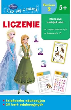 Uczy ucz się z nami liczenie Disney Kraina Lodu - Opracowanie Zbiorowe