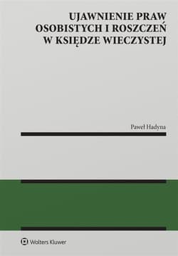 Ujawnienie praw osobistych i roszczeń w księdze.. -  Hadyna Paweł