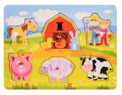 Układanka drewniana Farma