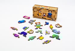 Galeria - zdjęcie nr. 2 - Układanka drewniana Niedźwiedzie