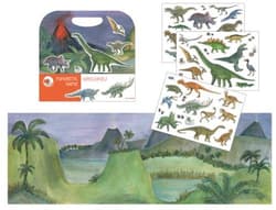Układanka gra magnetyczna Dinozaury Egmont Toys