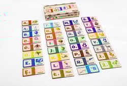 Galeria - zdjęcie nr. 2 - Układanka łamigłówka drewniana Litery