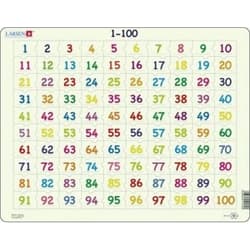 Układanka Liczymy do 100 Maxi