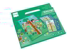 Układanka magnetyczna 20 kart zadań Farma Scratch