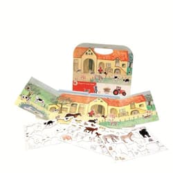 Układanka magnetyczna gra Farma Egmont Toys