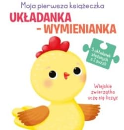 Układanka-wymienianka. Wiejskie zwierzątka uczą... - Praca zbiorowa