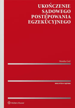 Ukończenie sądowego postępowania egzekucyjnego - Ged Monika