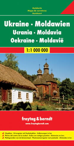 Galeria - zdjęcie nr. 4 - Ukraina mołdawia mapa 1:1 000 000