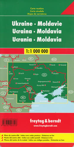 Galeria - zdjęcie nr. 3 - Ukraina mołdawia mapa 1:1 000 000