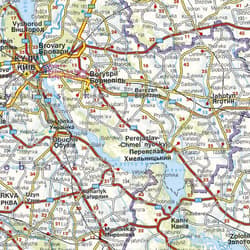 Galeria - zdjęcie nr. 2 - Ukraina mołdawia mapa 1:1 000 000