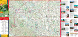 Galeria - zdjęcie nr. 2 - Ukraina Zachodnia 1:500 000 Lwów 1:10 000 mapa samochodowa laminat 2020