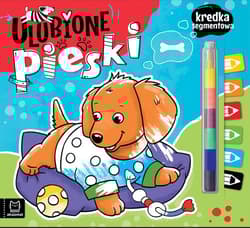 Ulubione pieski Kredka segmentowa - Anna Podgórska