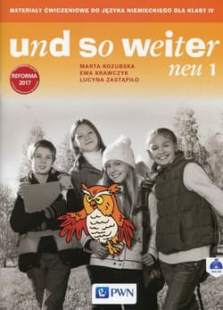 und so weiter neu 1 Materiały ćwiczeniowe do języka niemieckiego dla klasy IV Szkoła podstawowa - Kozubska Marta, Ewa Krawczyk, Zastapiło Lucyna