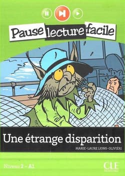 Une etrange disparition +CD - Lions-Olivieri Marie-Laure