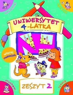 Uniwersytet 4-latka Zeszyt 2 - Elżbieta Lekan