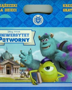 Uniwersytet Potworny Zestaw książek + kredki K109
