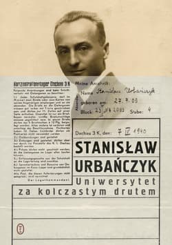 Uniwersytet za kolczastym drutem - ebook - Stanisław Urbańczyk