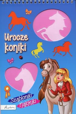Urocze koniki Szabloniki naklejki