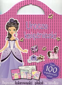 Urocze księżniczki Fantazyjne kolorowanki