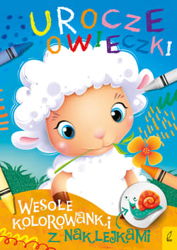 Urocze owieczki. Wesołe kolorowanki z naklejkami - Opracowanie Zbiorowe