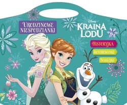 Urodzinowe niespodzianki Disney Kraina Lodu Historyjka Kolorowanki Naklejki