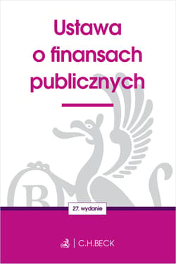 Ustawa o finansach publicznych wyd. 27