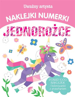 Uważny artysta Naklejki numerki Jednorożce - Eve Robertson
