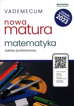 Vademecum Nowa matura 2023 Matematyka Zakres podstawowy - Adam Konstantynowicz