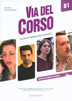 Via del Corso B1 podręcznik + online EDILINGUA -  Marin Telis,  Diadori Pierangela