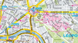 Galeria - zdjęcie nr. 5 - Vienna city street map 1:15 000 laminat 2025