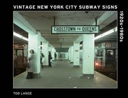Vintage New York City Subway Signs