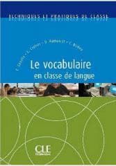 Vocabulaire en classe de langue - Praca zbiorowa