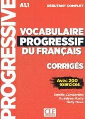 Vocabulaire progressif A1 klucz odpowiedzi - Praca zbiorowa