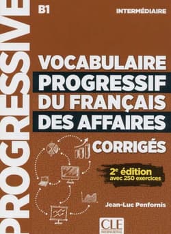 Vocabulaire progressif B1 klucz odpowiedzi -  Penfornis Jean-Luc