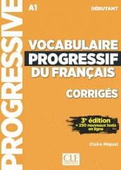 Vocabulaire progressif du Francais... A1 klucz ed3 - Miquel Claire