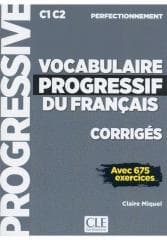 Vocabulaire progressif du francais C1/C2 klucz - Encina Alonso, Corpas Jaime