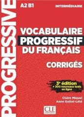 Vocabulaire progressif... klucz ed.3 A2/B1 - Anne Goliot-Lt, Miquel Claire