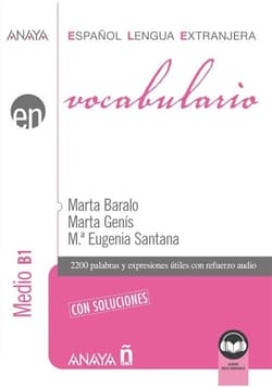 Vocabulario nivel medio B1 + online - Marta Genis, Baralo Marta