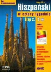 W 4  tygodnie ETAP 2 hiszpański (CD Gratis) REA - Bryl Małgorzata, Julia Nawrot