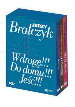 W drogę!!! / Do domu!!! / Jeść!!! komplet w etui z audiobookami