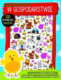 W gospodarstwie książeczka z ponad 100 wypukłymi naklejkami