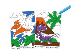Galeria - zdjęcie nr. 3 - W prehistorycznej krainie. Lubię Dinozaury. Numerkowe kolorowanki