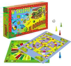 W sklepie w ogródku 2 gry planszowe