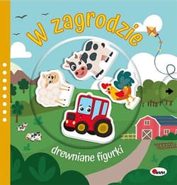 W zagrodzie. Drewniane figurki - Natalia Kawałko-Dzikowska