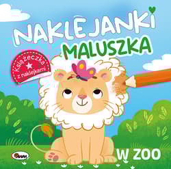 W zoo. Naklejanki maluszka
