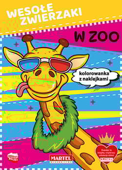 W zoo. Wesołe zwierzaki + naklejki - Natasza Korpik, Maciej Ratajczyk