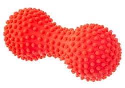 Wałek do masażu duoball czerwony 15,5cm